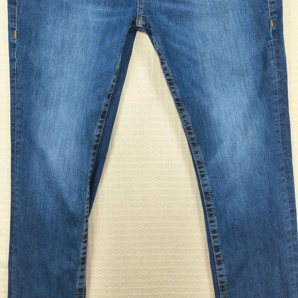 True Religion Rocco Relaxed Skinny‎ Jeans Mens 40 Blue Medium Wash Denim 112790